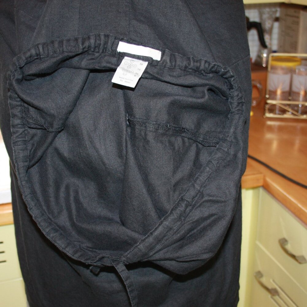 Linen Drawstring Skirt - Picture 5 of 8